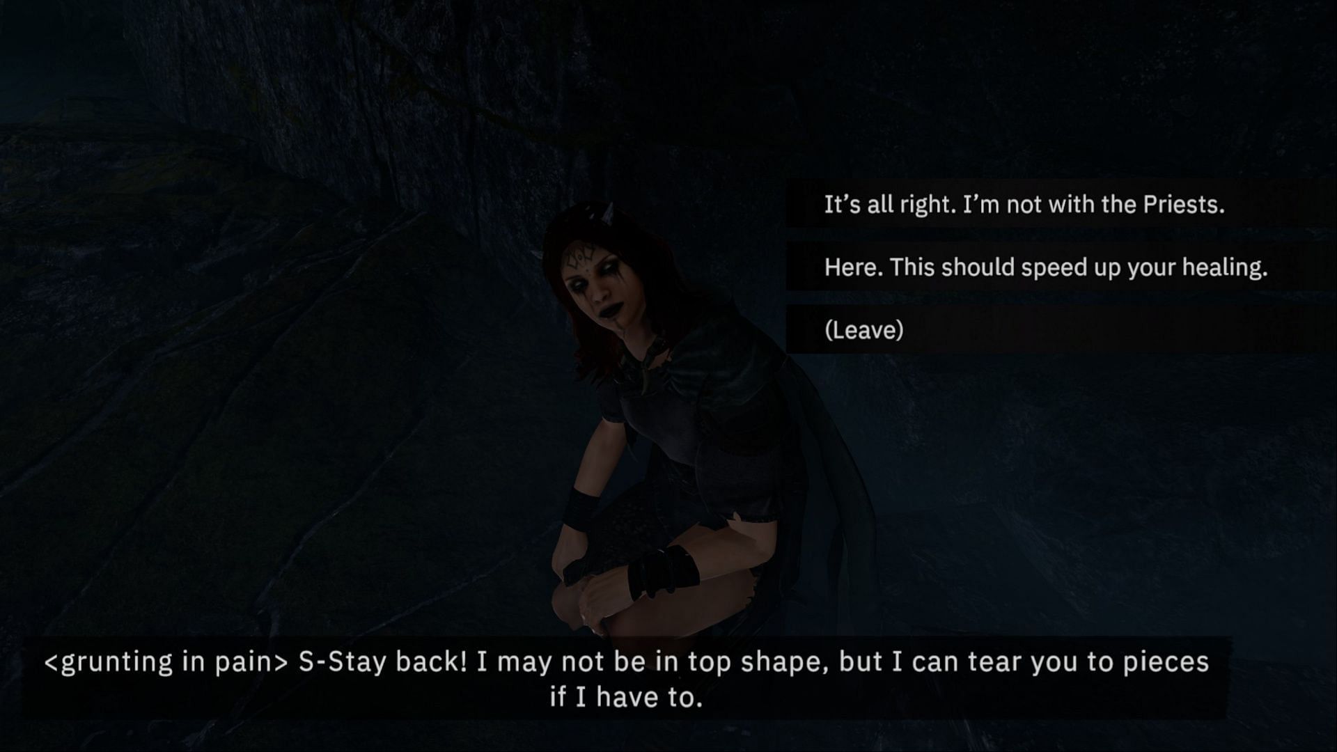 Sirja is also an unfortunate prisoner like the protagonist (Image via Awaken Realm)